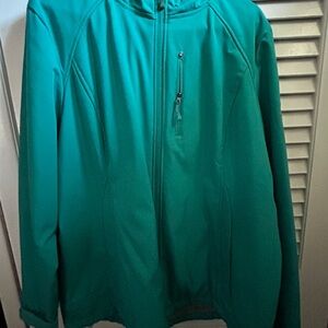 ZeroXposur Teal and Gray Jacket